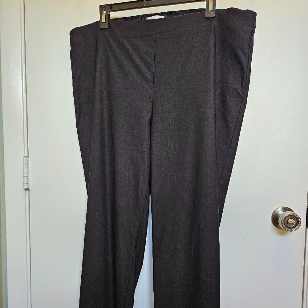 Size 22W Black Charter Club Ankle Dress Pant